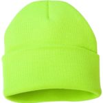 Knit Winter Hat - Safety Yellow