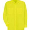 Red Kap Long Sleeve Shirt - Safety Yellow